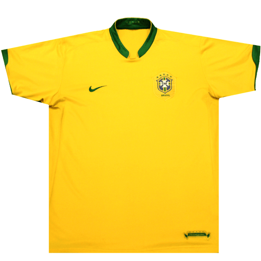 Brazil 2006 - 2008 Home Shirt (Excellent) XL - Popular trends empire