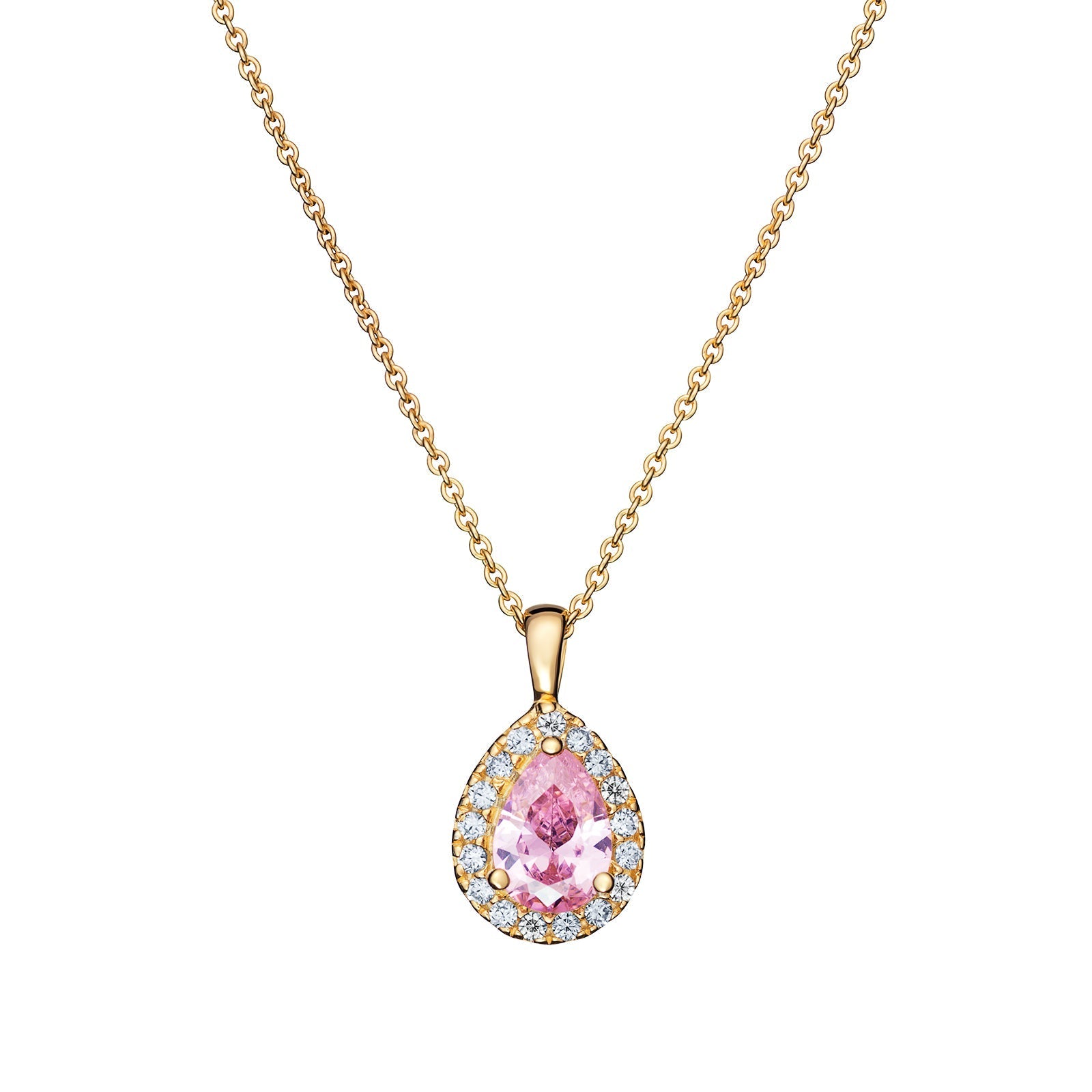 Bryony Pink Tourmaline Necklace - Popular trends empire