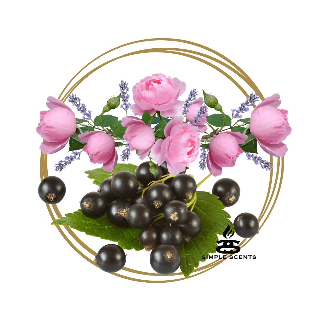 Celeste - Simple Scents Luxe Rosé Noir Wooden Wick Soy Candle - Popular trends empire