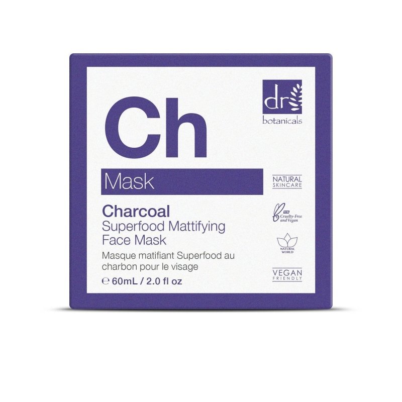 Charcoal Superfood Mattifying Face Mask 60ml - Popular trends empire
