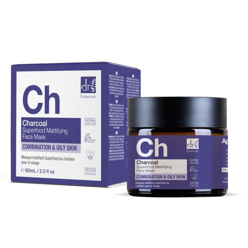 Charcoal Superfood Mattifying Face Mask 60ml - Popular trends empire