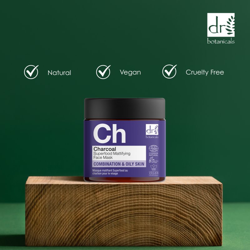 Charcoal Superfood Mattifying Face Mask 60ml - Popular trends empire