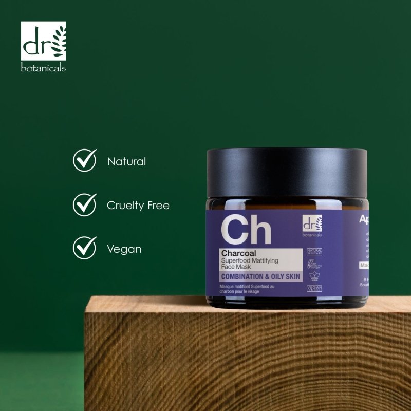 Charcoal Superfood Mattifying Face Mask 60ml - Popular trends empire