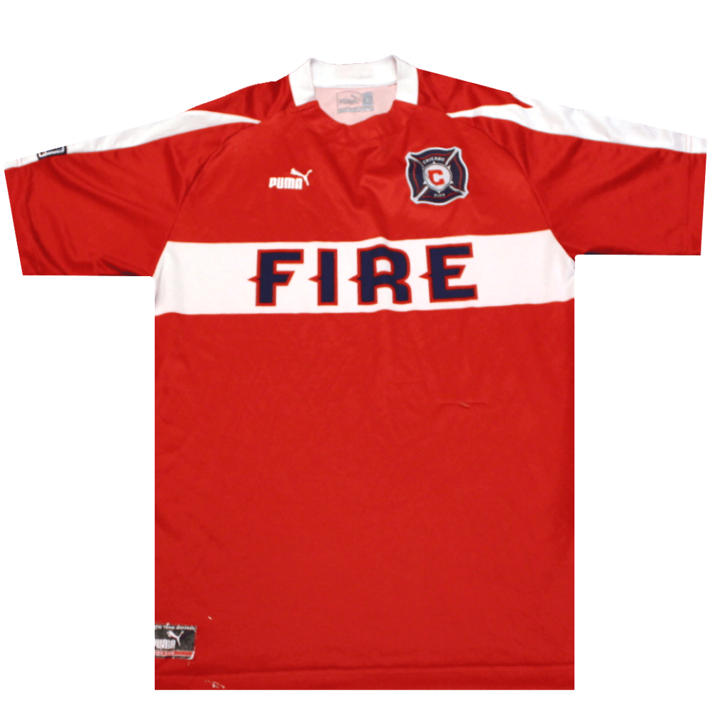 Chicago Fire 2003 Home Shirt (Good) L - Popular trends empire