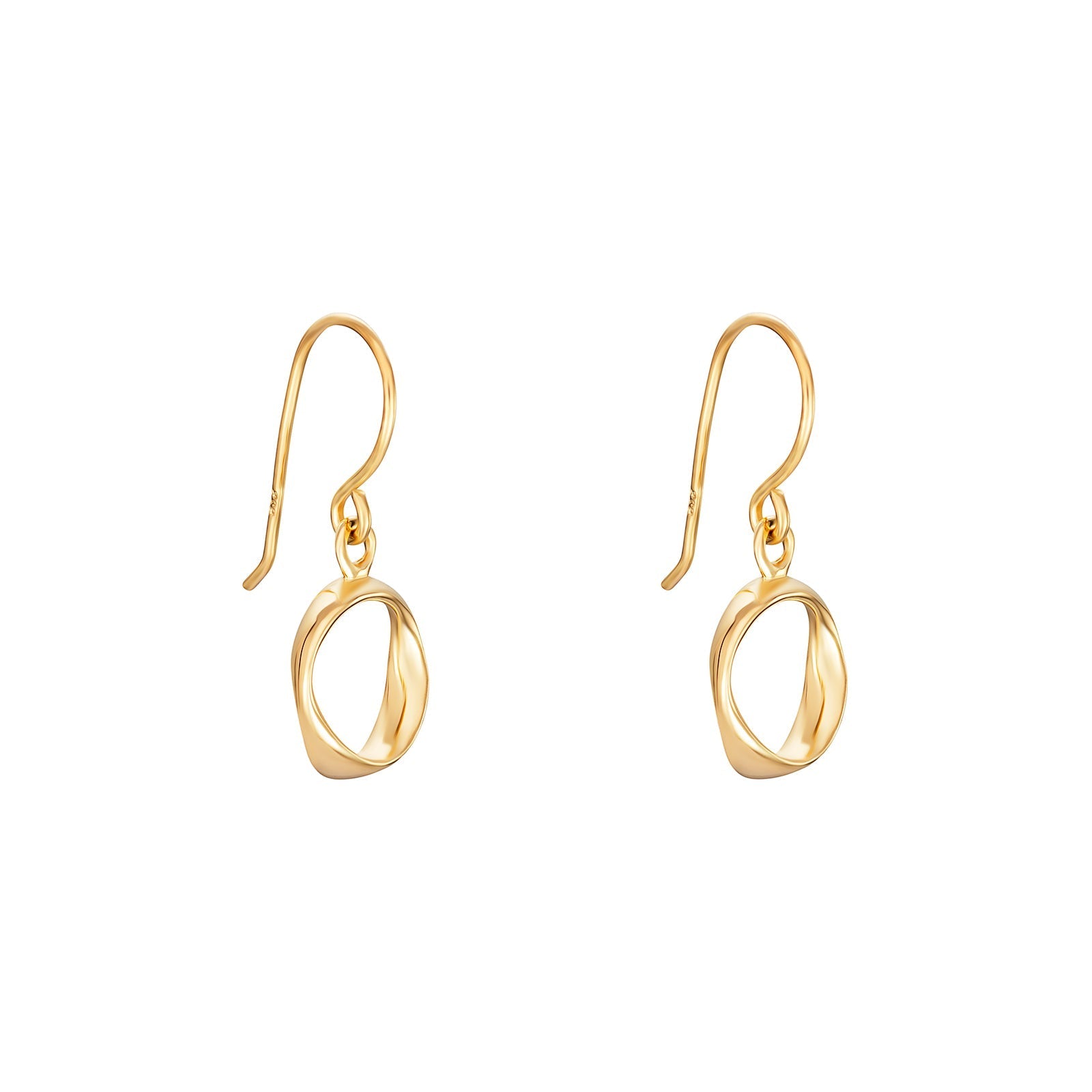 Circle Drop Hook Earrings - Popular trends empire