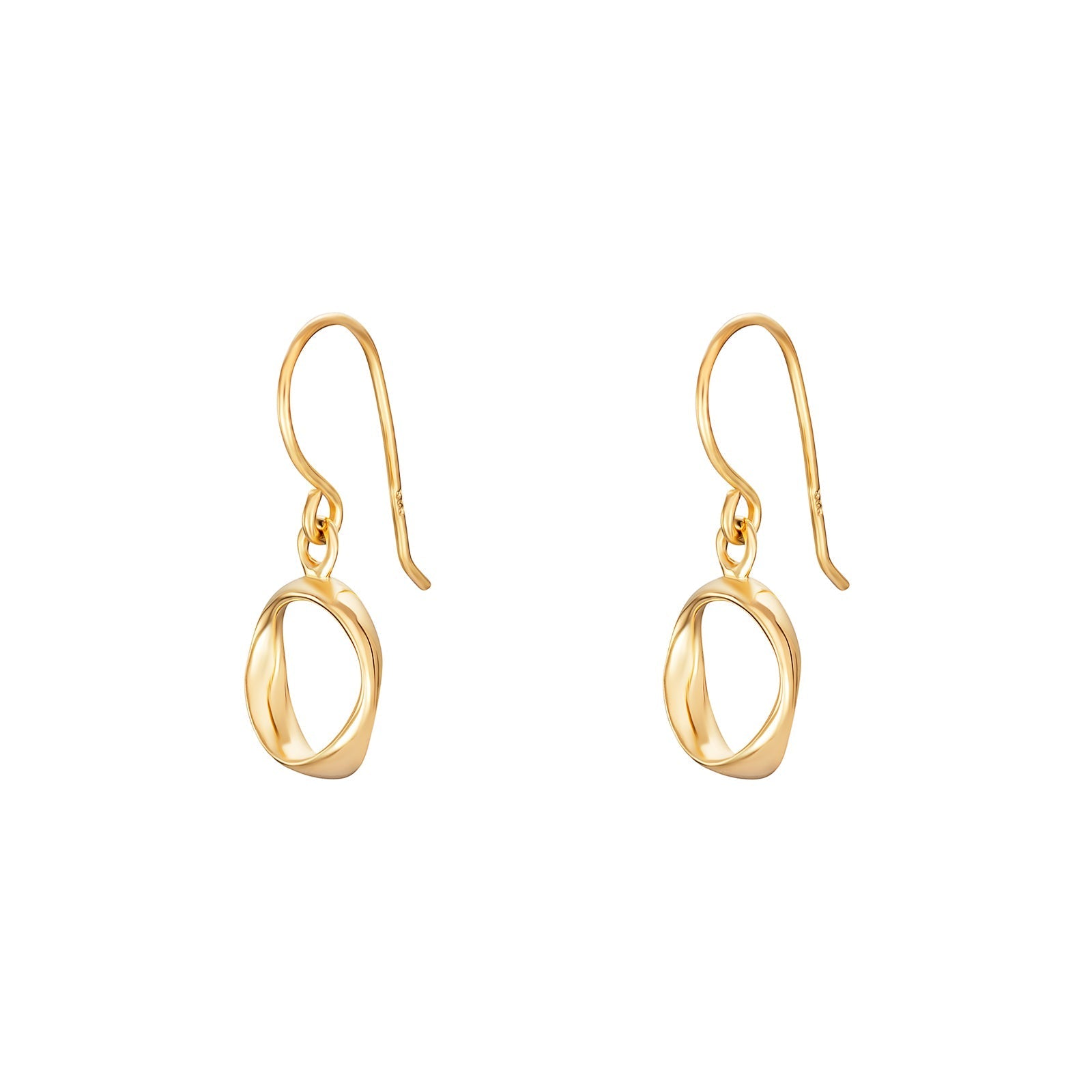 Circle Drop Hook Earrings - Popular trends empire