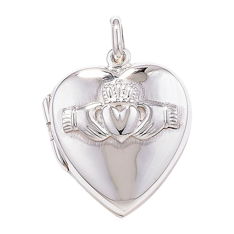 Claddagh Heart Locket With Necklace - Popular trends empire