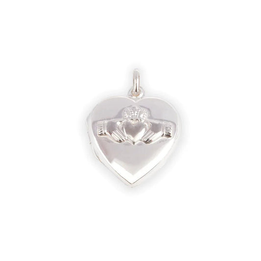 Claddagh Heart Locket With Necklace - Popular trends empire