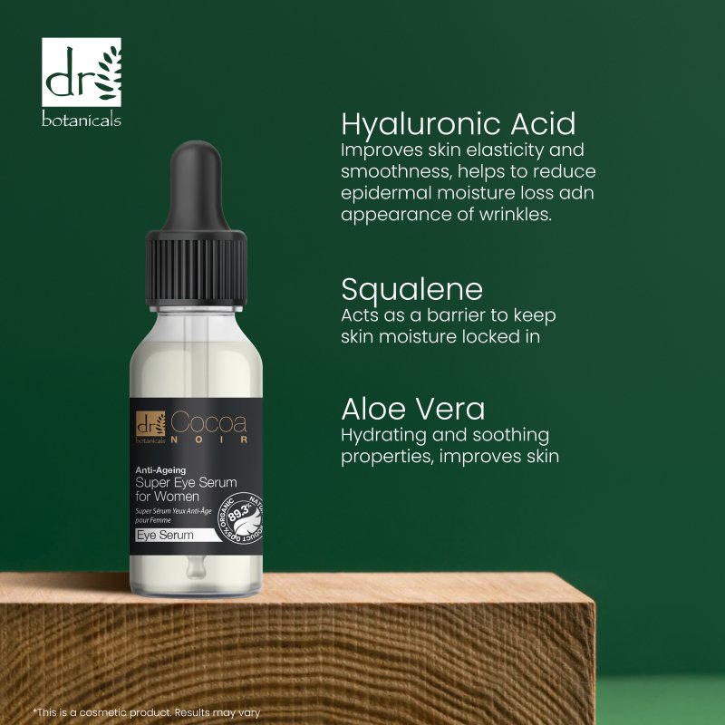 Cocoa Noir Anti - Ageing Super Eye Serum for Women 15ml - Popular trends empire