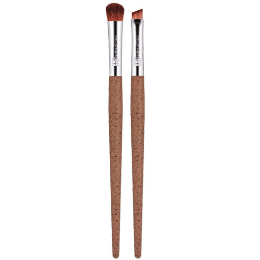 Coffee Ground Set Of 2 Eye Brushes - Popular trends empire