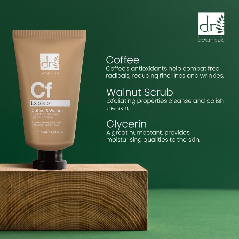Coffee Superfood Renewing Facial Exfoliator 30ml - Popular trends empire