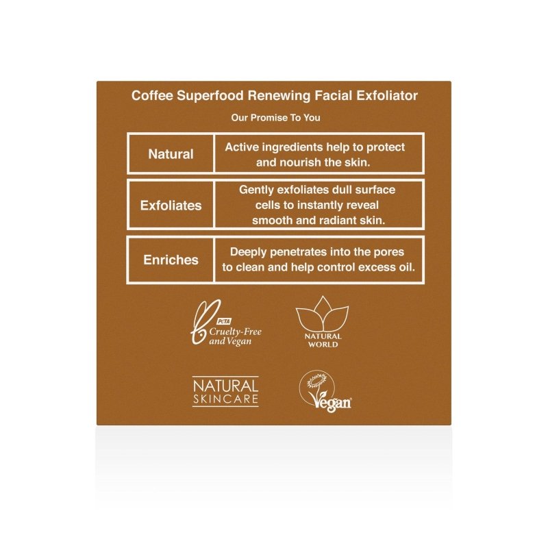 Coffee Superfood Renewing Facial Exfoliator 60ml - Popular trends empire