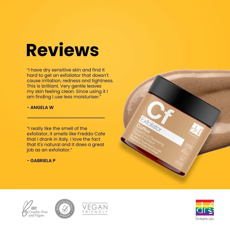 Coffee Superfood Renewing Facial Exfoliator 60ml - Popular trends empire