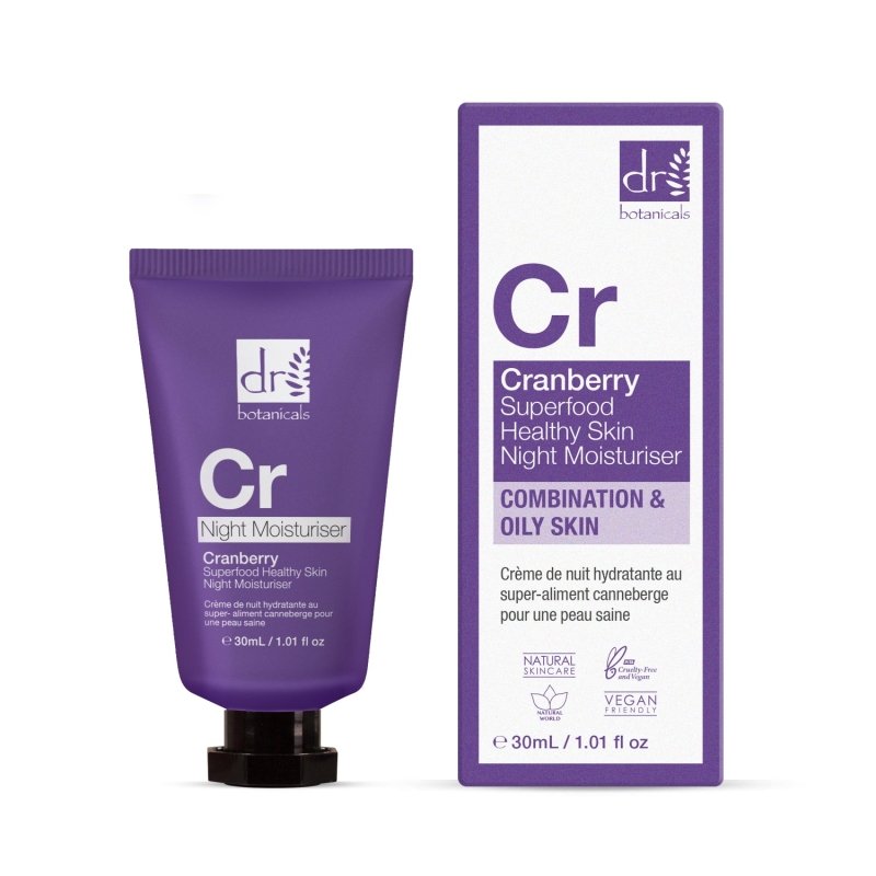 Cranberry Superfood Healthy Skin Night Moisturiser 30ml - Popular trends empire