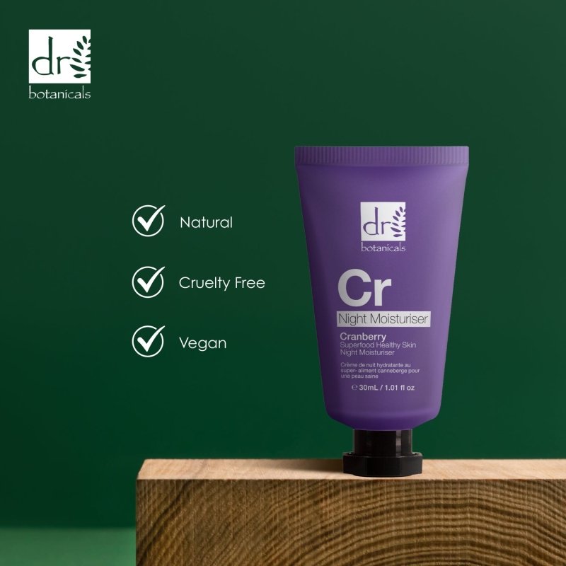 Cranberry Superfood Healthy Skin Night Moisturiser 30ml - Popular trends empire