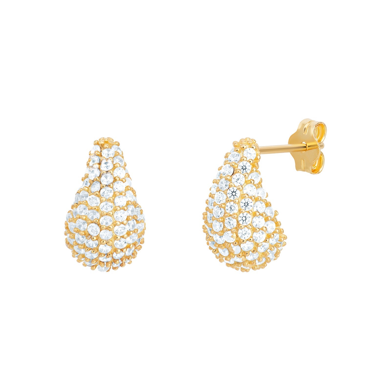 Cubic Zirconia Rain Drop Earrings - Popular trends empire