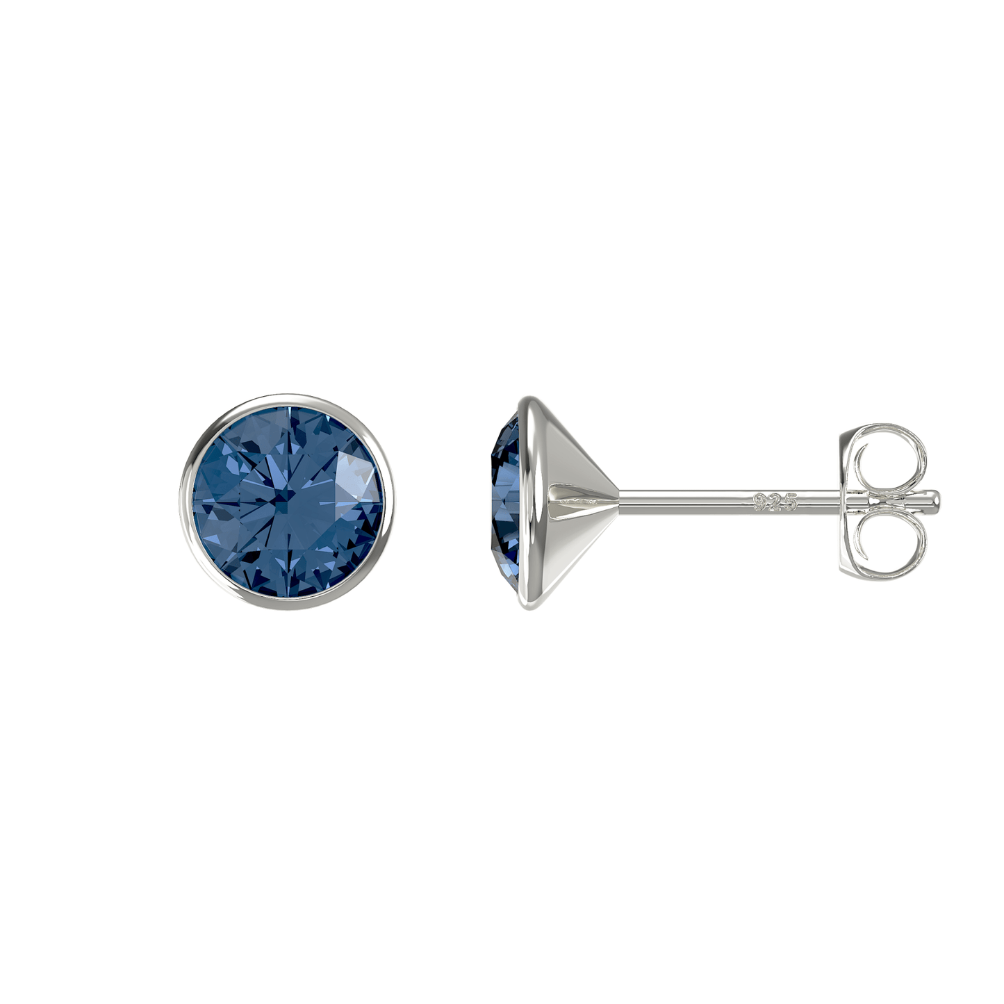 Cubic Zirconia Stud Earrings - Popular trends empire