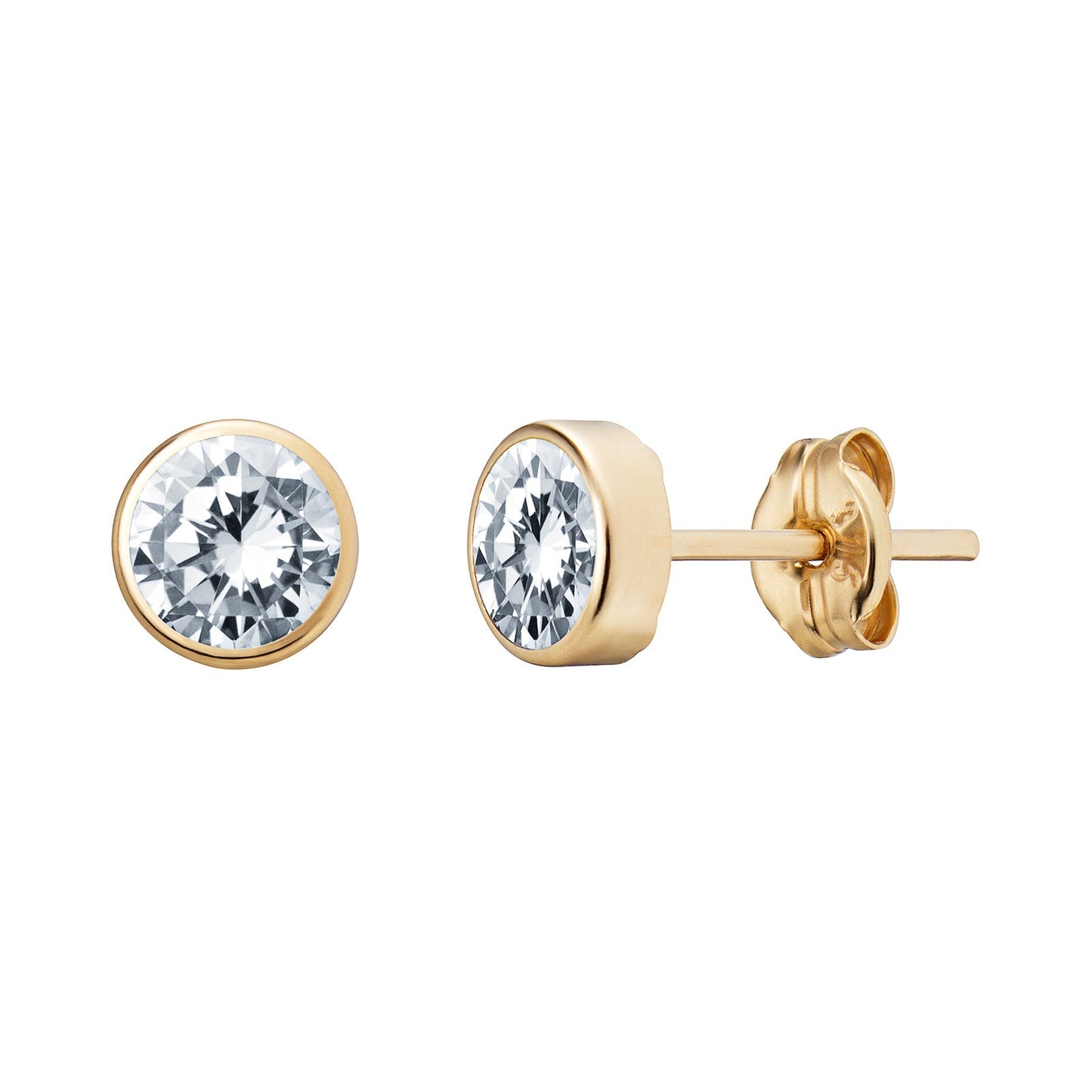Cubic Zirconia Stud Earrings - Popular trends empire