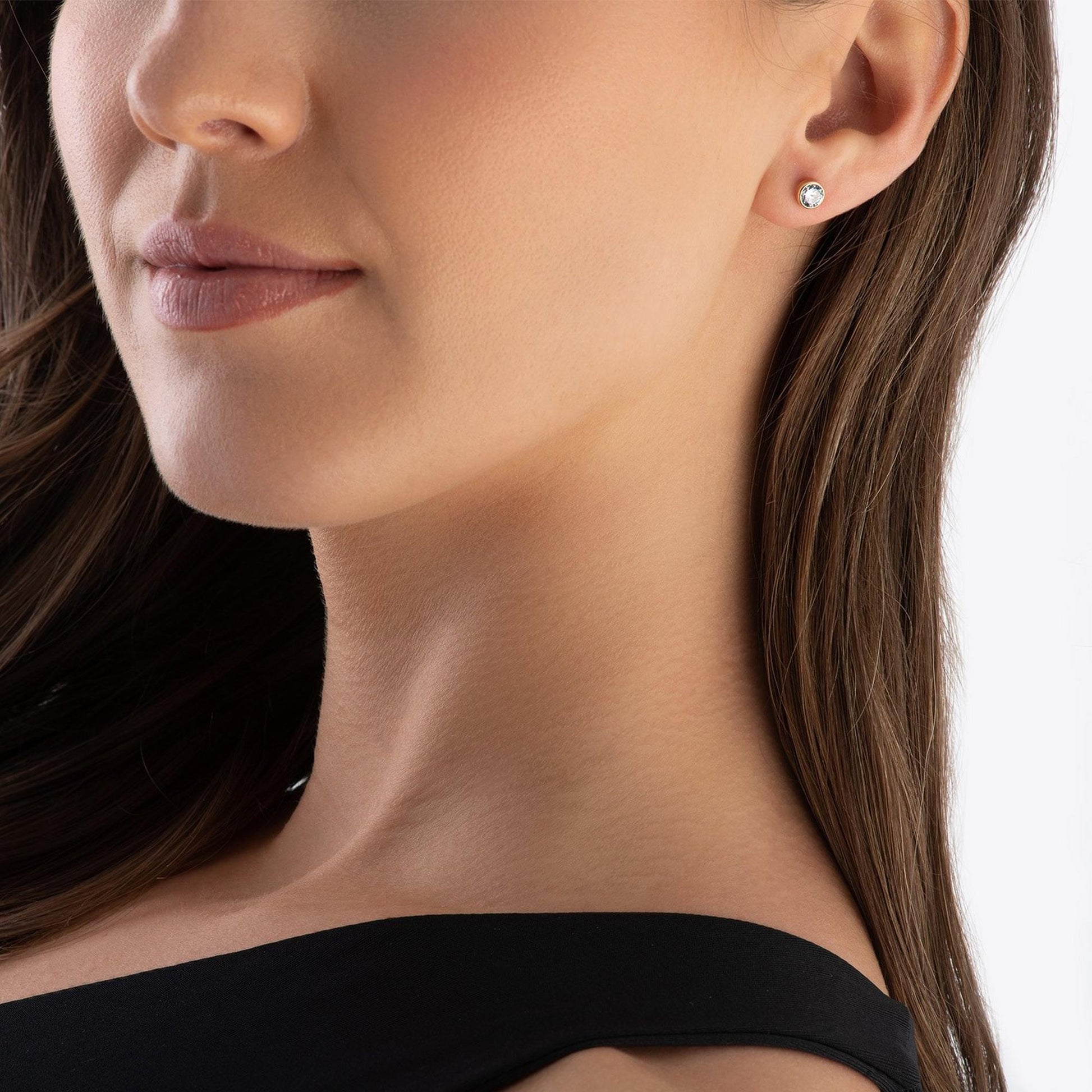 Cubic Zirconia Stud Earrings - Popular trends empire