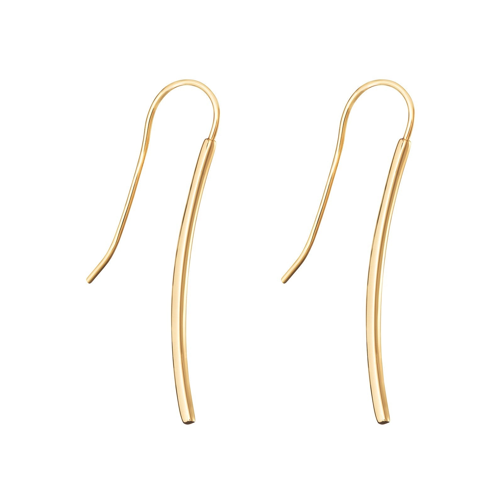 Curved Hook Earrings - Popular trends empire