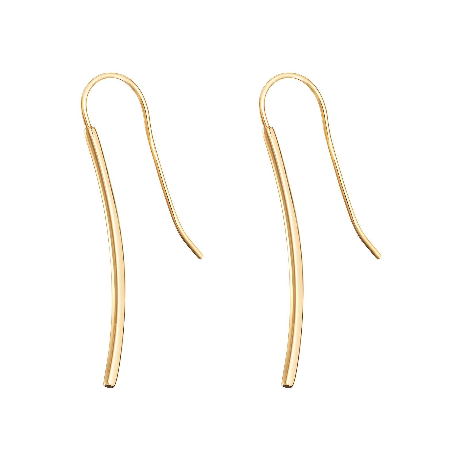 Curved Hook Earrings - Popular trends empire