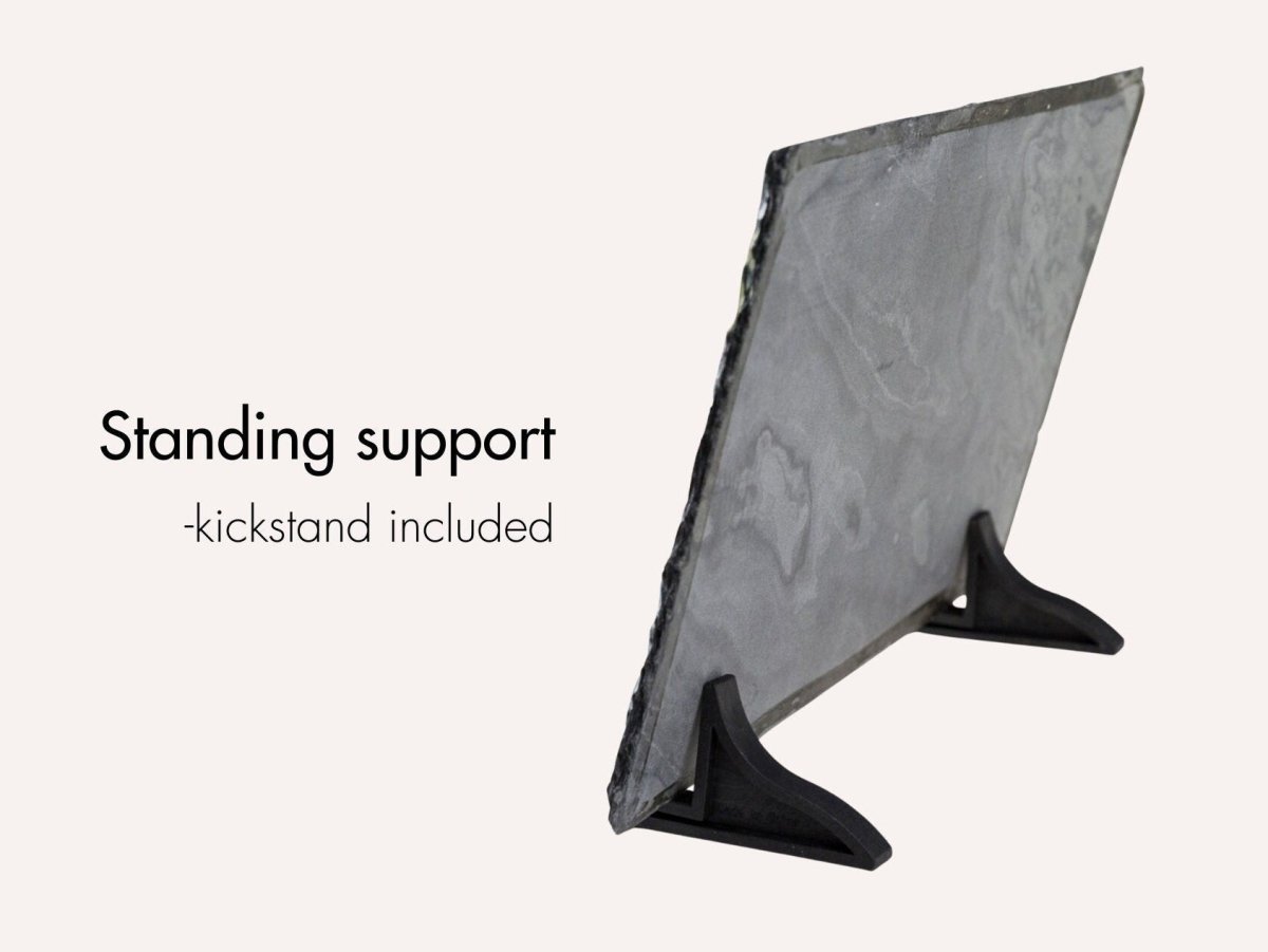 Custom Pet Memorial - Personalised Pet Plaque on Natural Slate | Engraved Rock Tribute - Popular trends empire