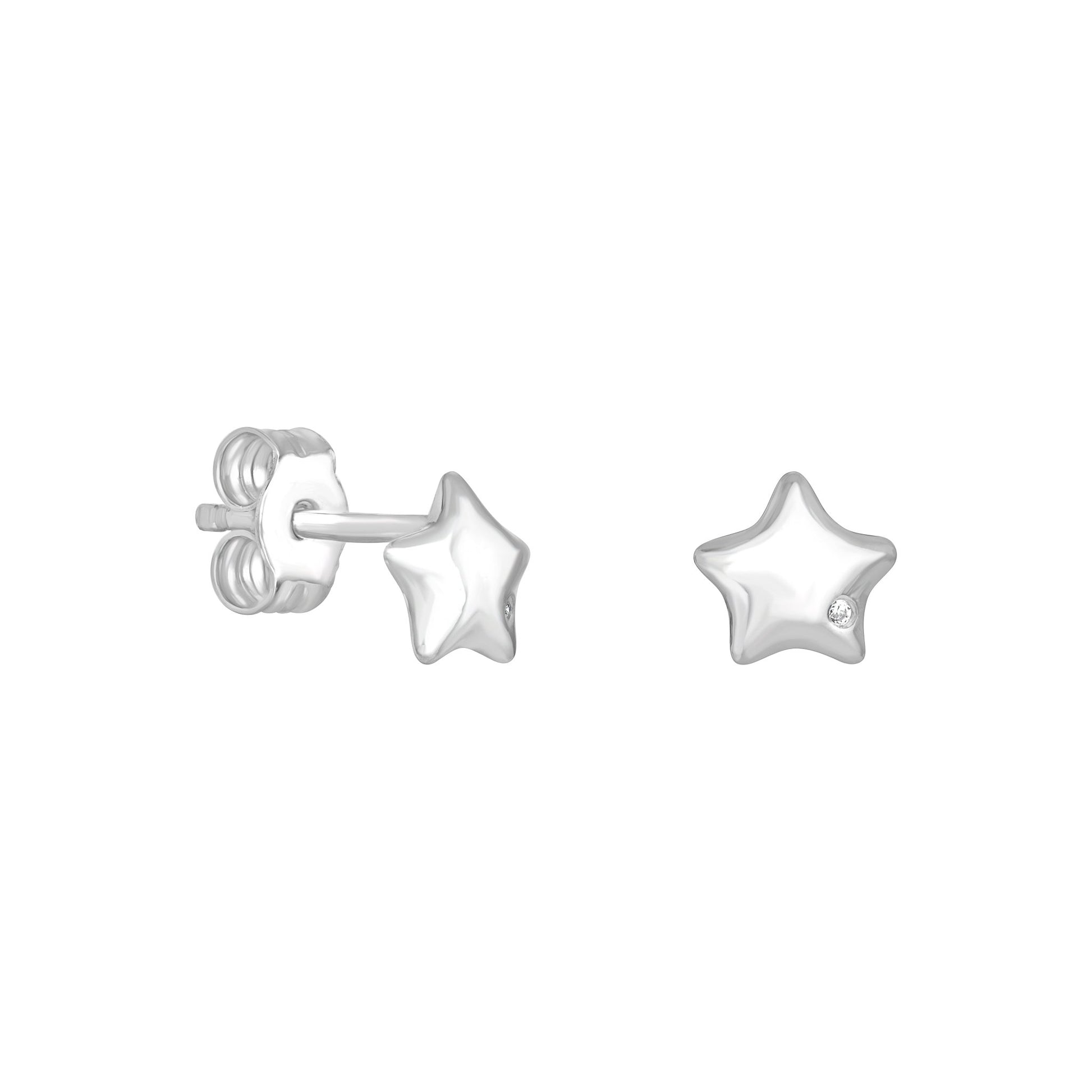 Dainty CZ Star Studs - Popular trends empire