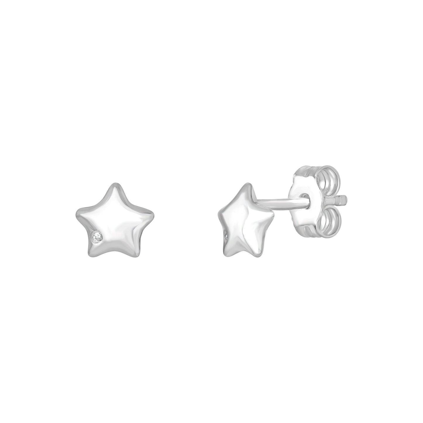 Dainty CZ Star Studs - Popular trends empire