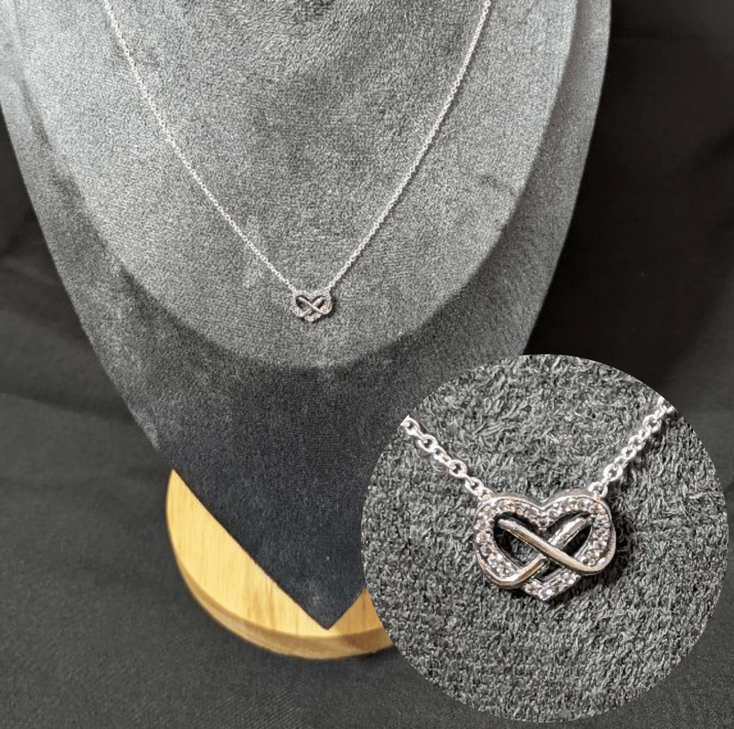 Dainty Infinity Heart Necklace - Popular trends empire