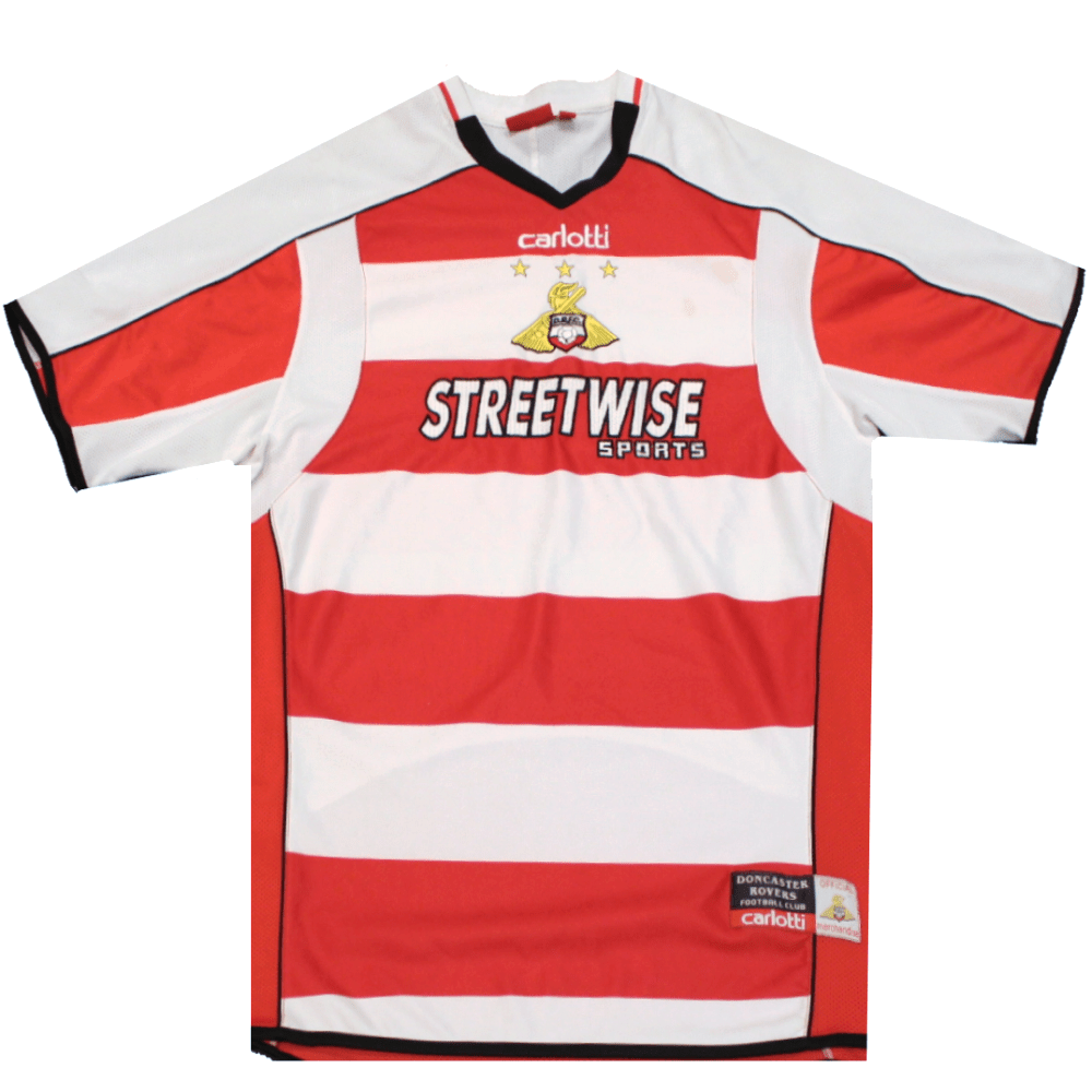 Doncaster Rovers 2005 - 2006 Home Shirt (Excellent) L - Popular trends empire