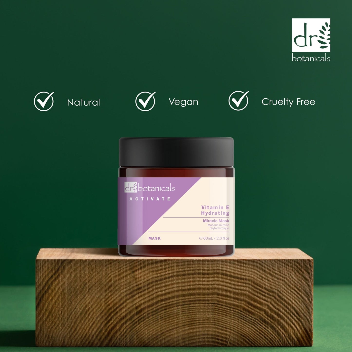 Dr Botanicals Activate Phytochemical Miracle Mask 60ml Twin Value Savings Pack - Popular trends empire