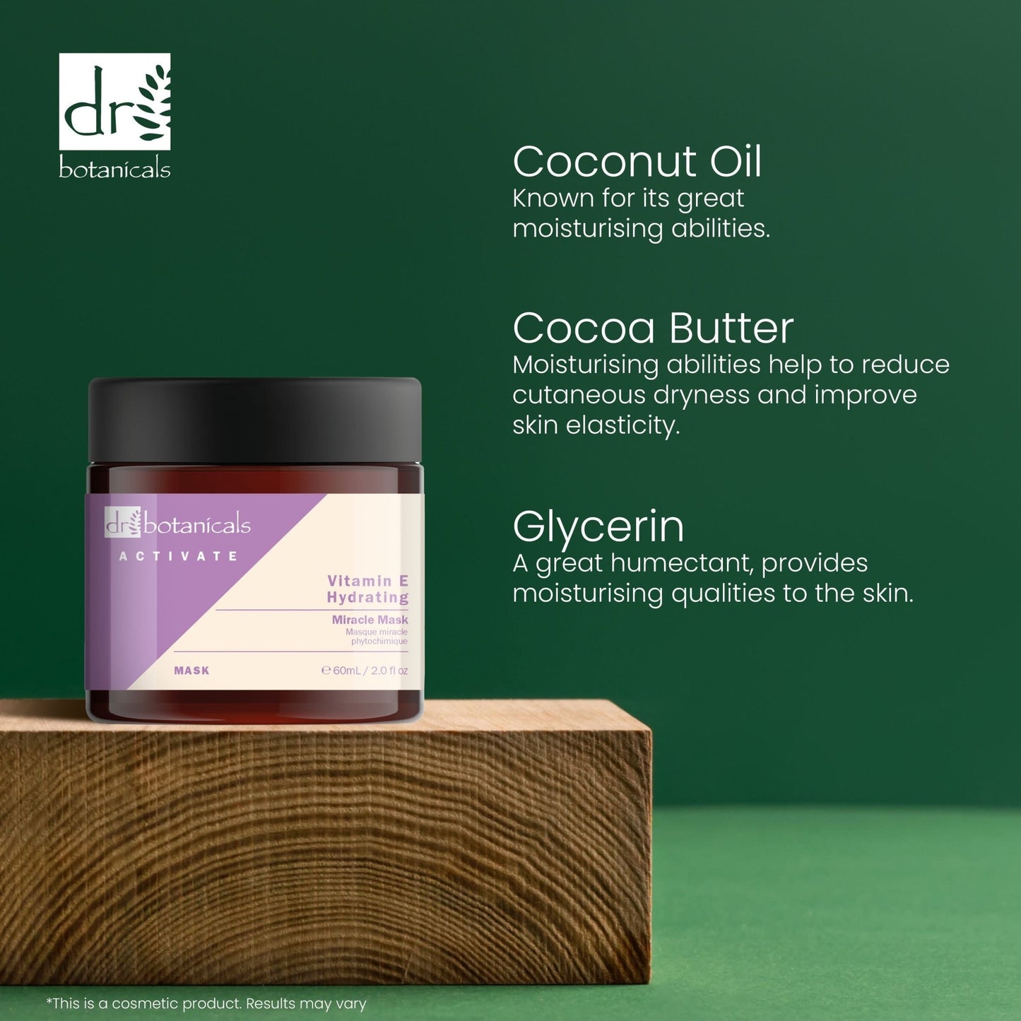 Dr Botanicals Activate Phytochemical Miracle Mask 60ml Twin Value Savings Pack - Popular trends empire