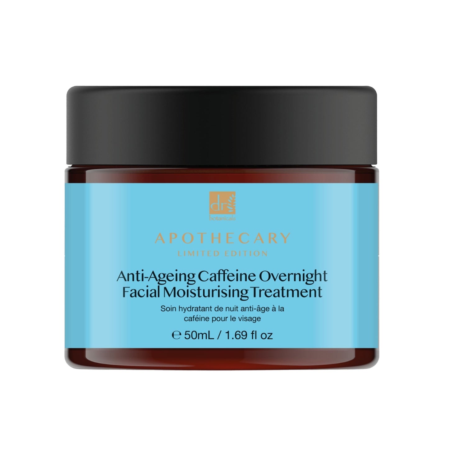 Dr Botanicals Anti - Ageing Caffeine Overnight Facial Moisturising Treatment 50ml Twin Value Savings Pack - Popular trends empire