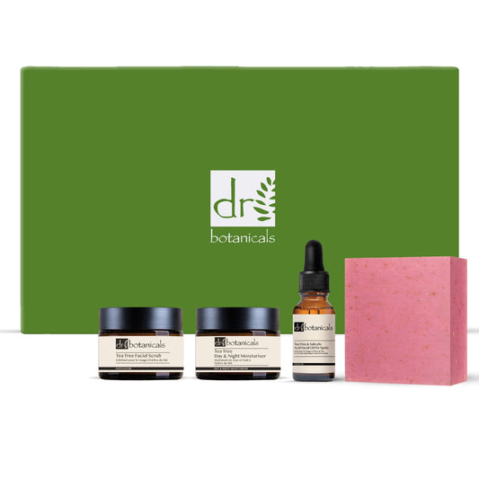 Dr Botanicals Anti - Ageing Eucalyptus & Tea Tree Skincare Christmas Gift Set - Popular trends empire