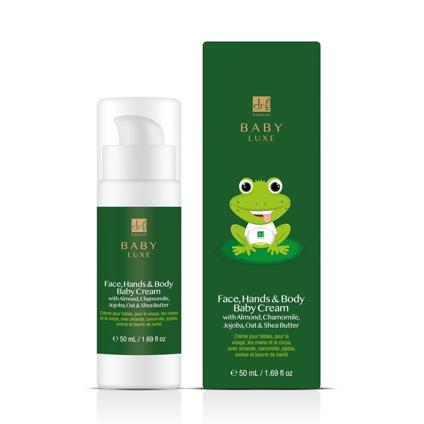 Dr Botanicals Baby Lux Face, Hands & Body Baby Cream 50ml Twin Value Savings Pack - Popular trends empire