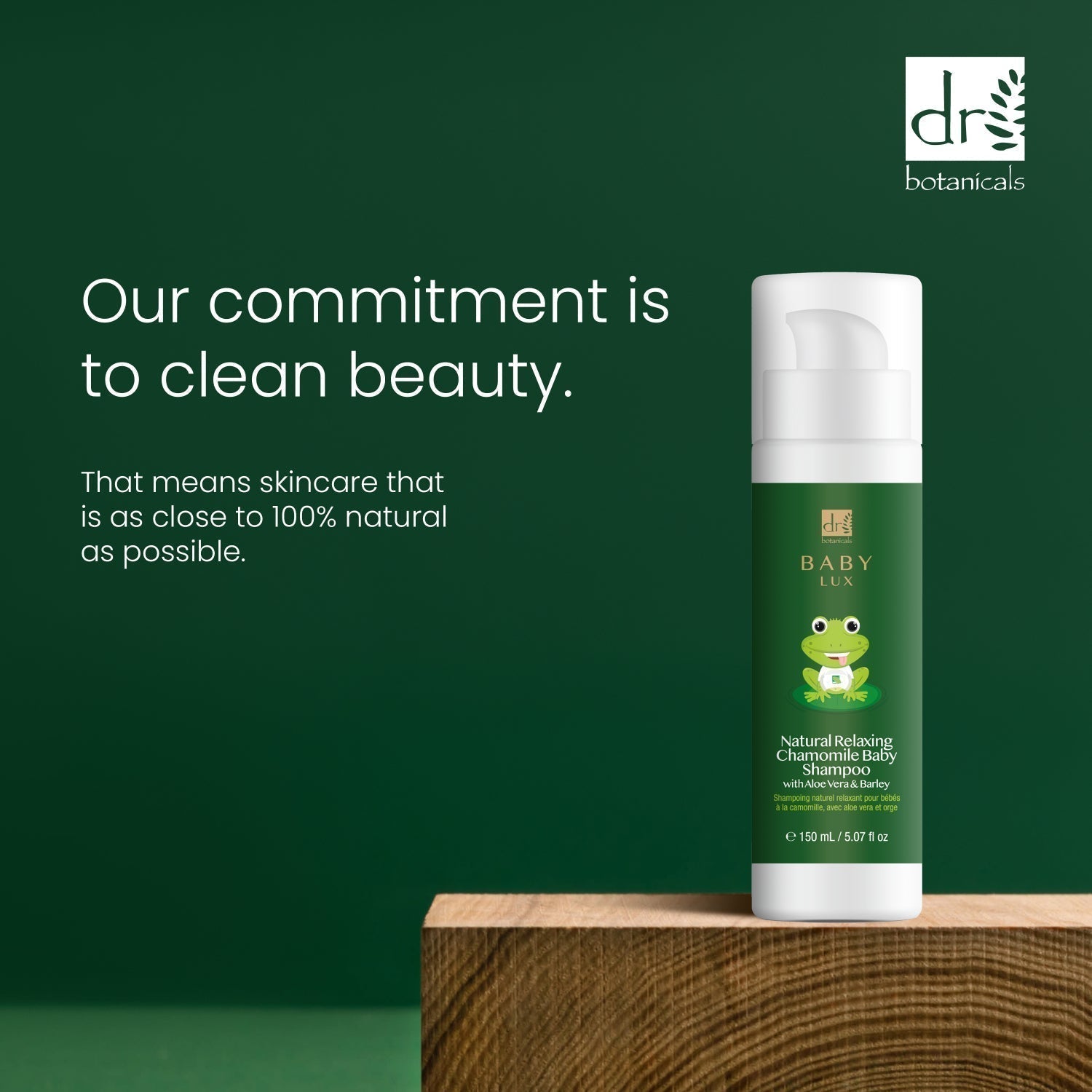 Dr Botanicals Baby Lux Natural Relaxing Chamomile Baby Shampoo 150ml Twin Value Savings Pack - Popular trends empire