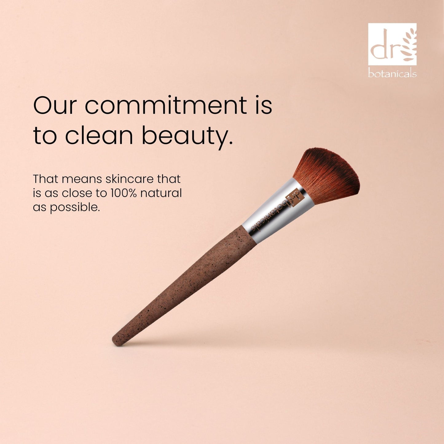 Dr Botanicals Coffee Ground Blush Brush Twin Value Savings Pack - Popular trends empire