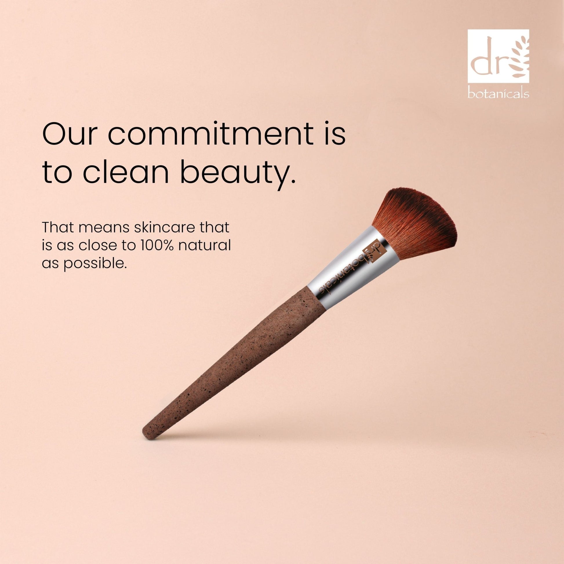 Dr Botanicals Coffee Ground Blush Brush Twin Value Savings Pack - Popular trends empire