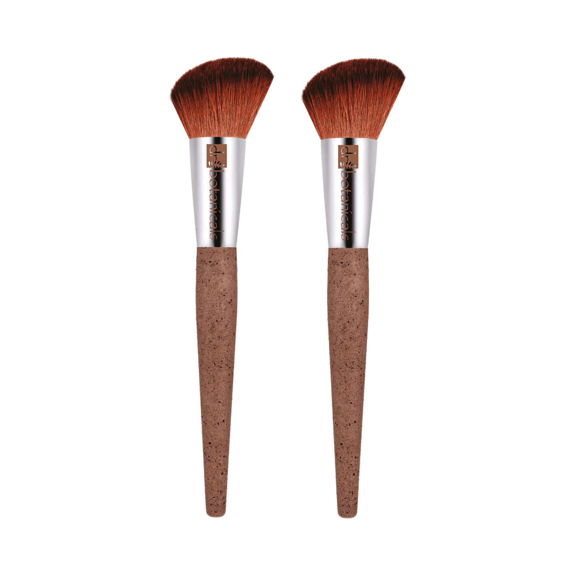 Dr Botanicals Coffee Ground Blush Brush Twin Value Savings Pack - Popular trends empire