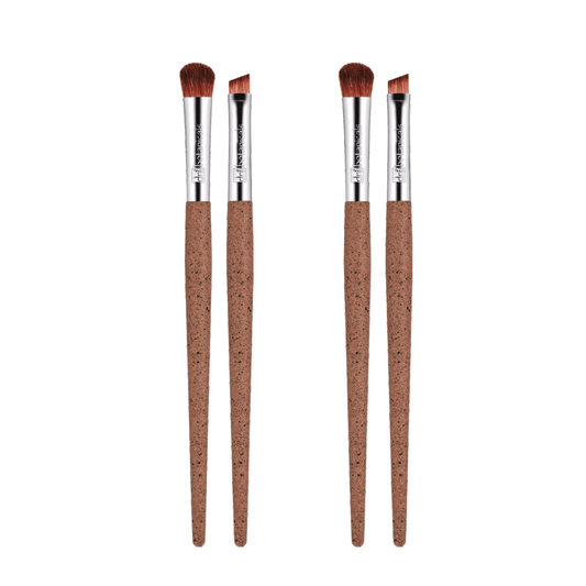 Dr Botanicals Coffee Ground Set Of 2 Eye Brushes Twin Value Savings Pack - Popular trends empire