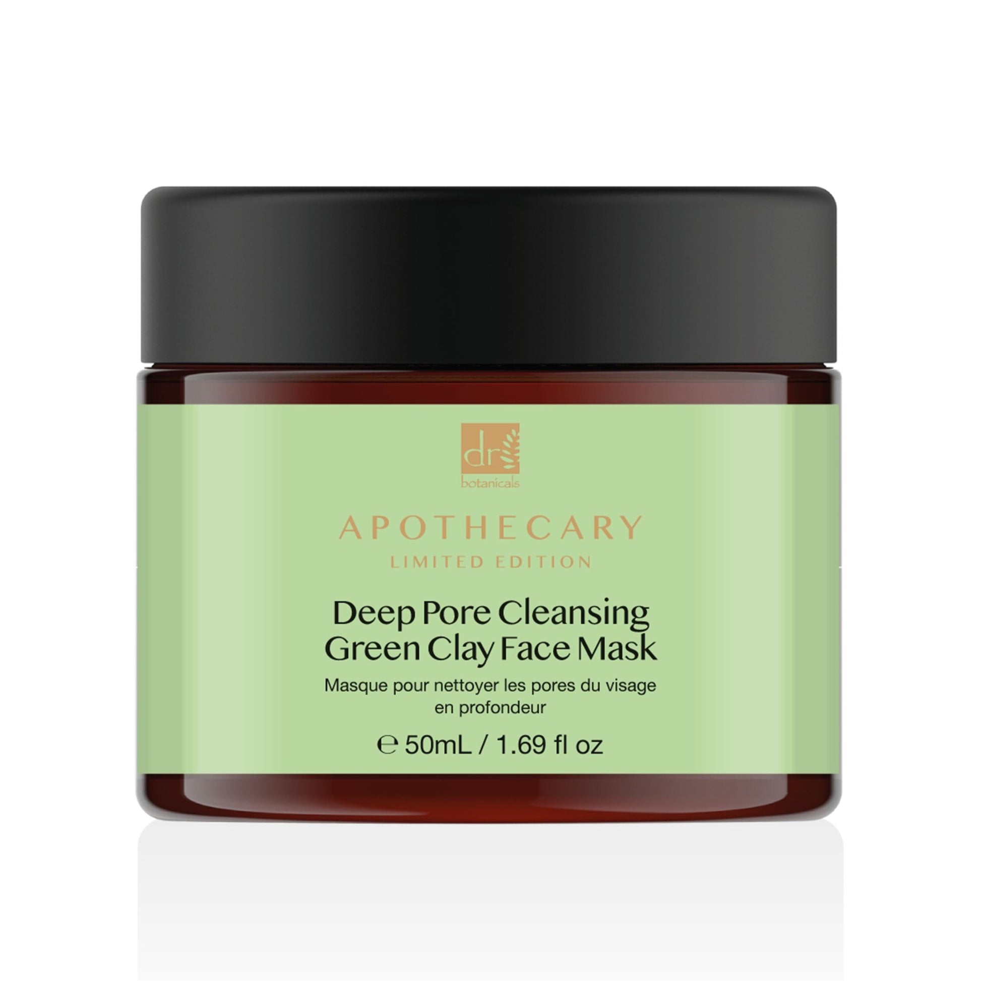 Dr Botanicals Deep Pore Cleansing Green Clay Face Mask 50ml Twin Value Savings Pack - Popular trends empire