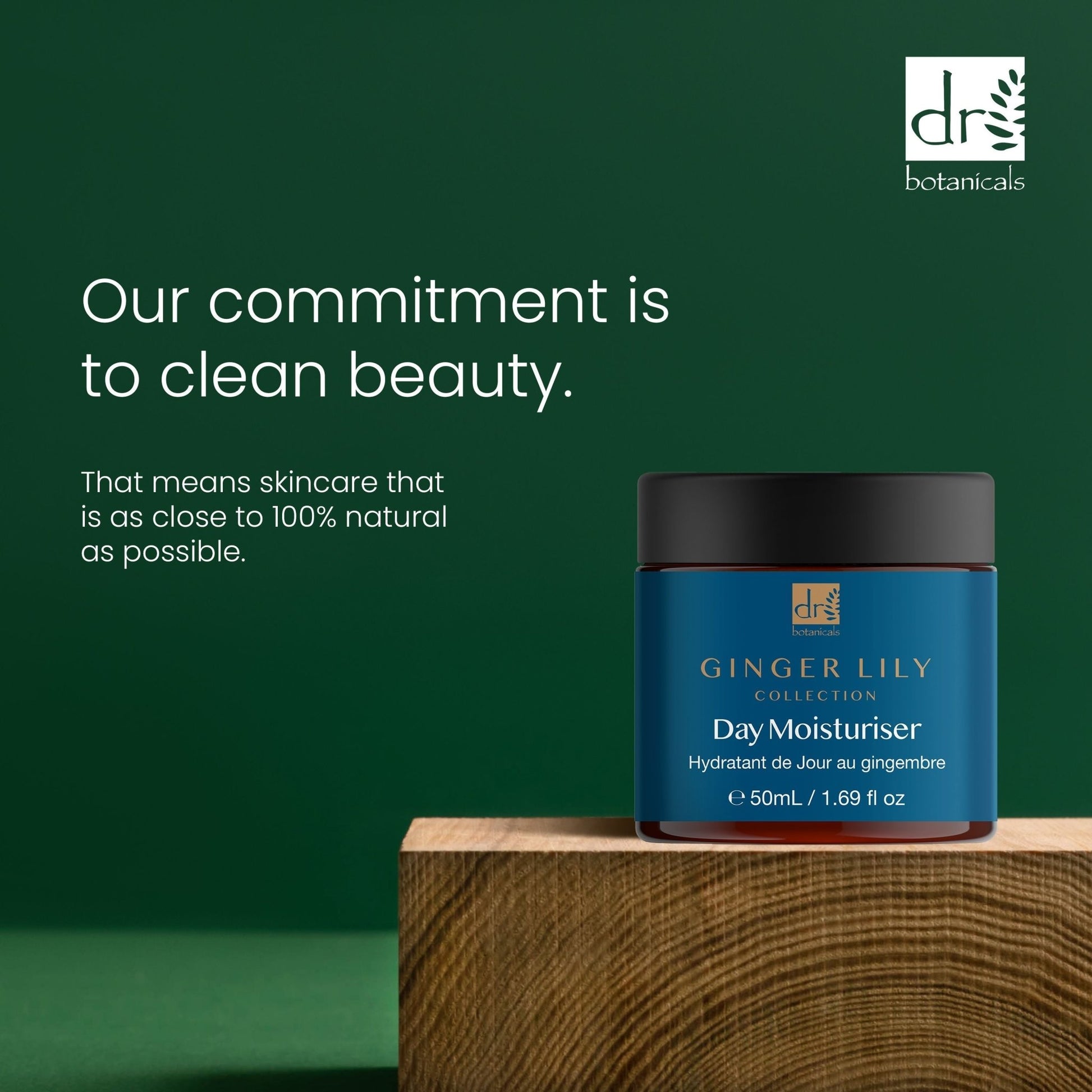 Dr Botanicals Gingerlily Day Moisturiser 50ml Twin Value Savings Pack - Popular trends empire