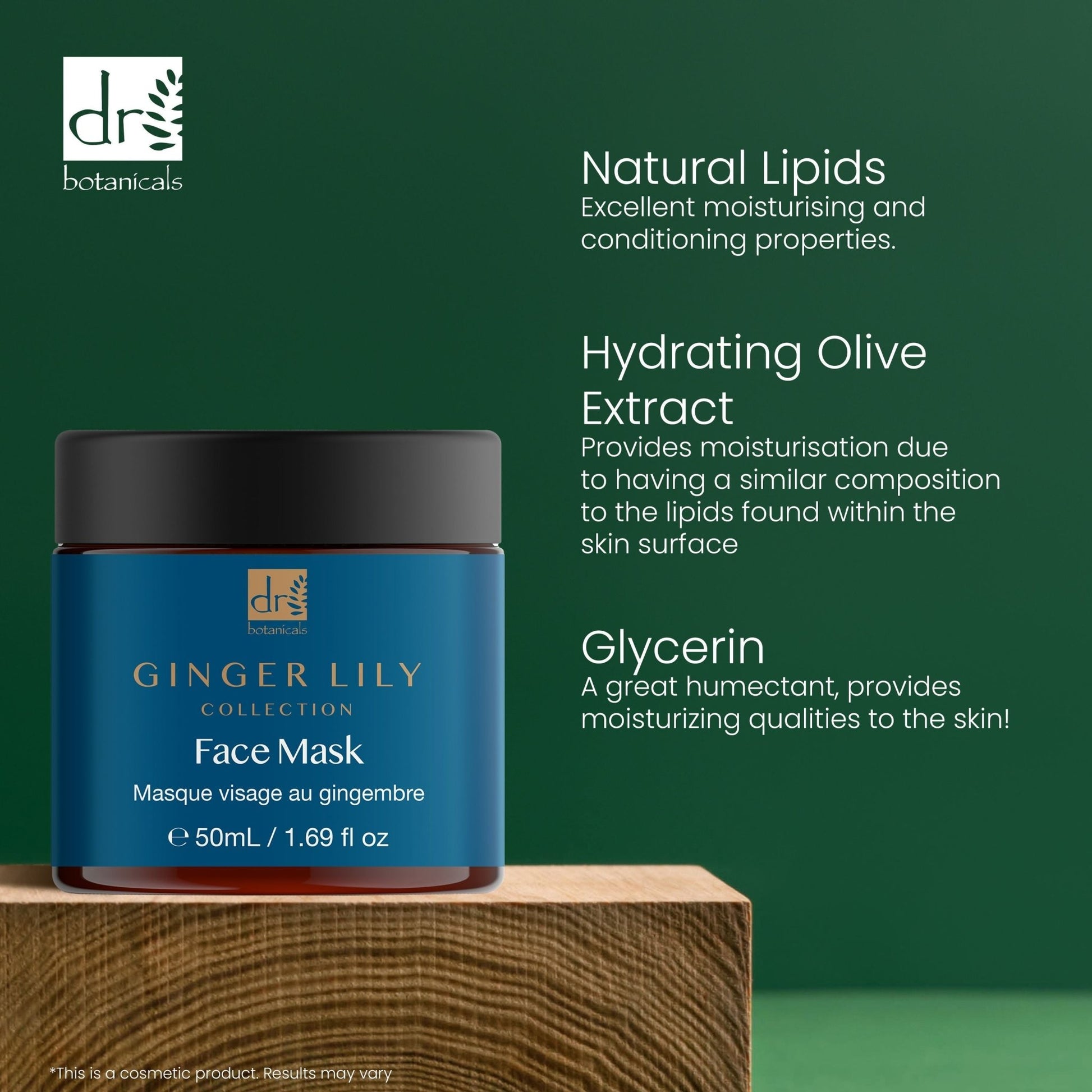 Dr Botanicals Gingerlily Mask 50ml Twin Value Savings Pack - Popular trends empire