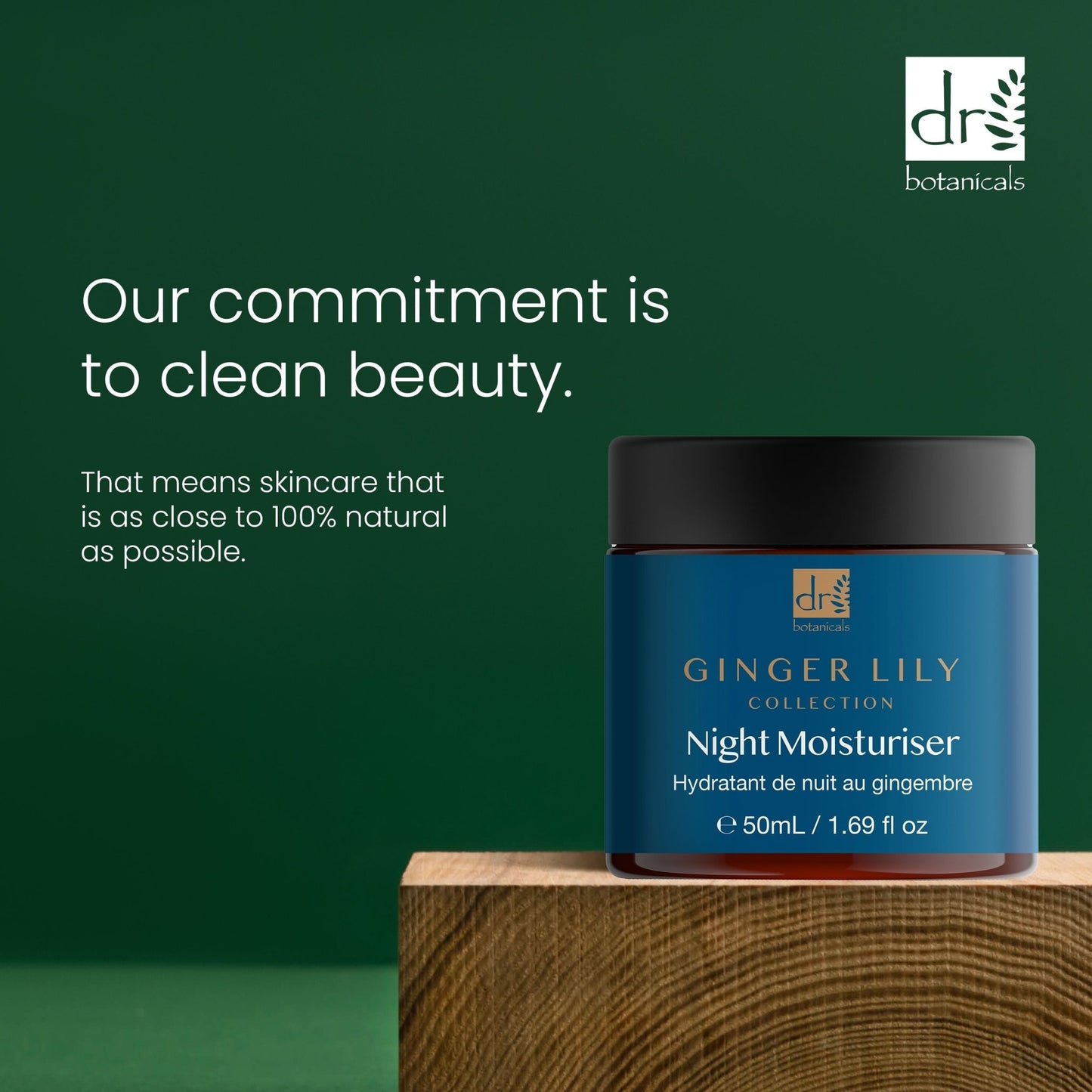 Dr Botanicals Gingerlily Night Moisturiser 50ml Twin Value Savings Pack - Popular trends empire