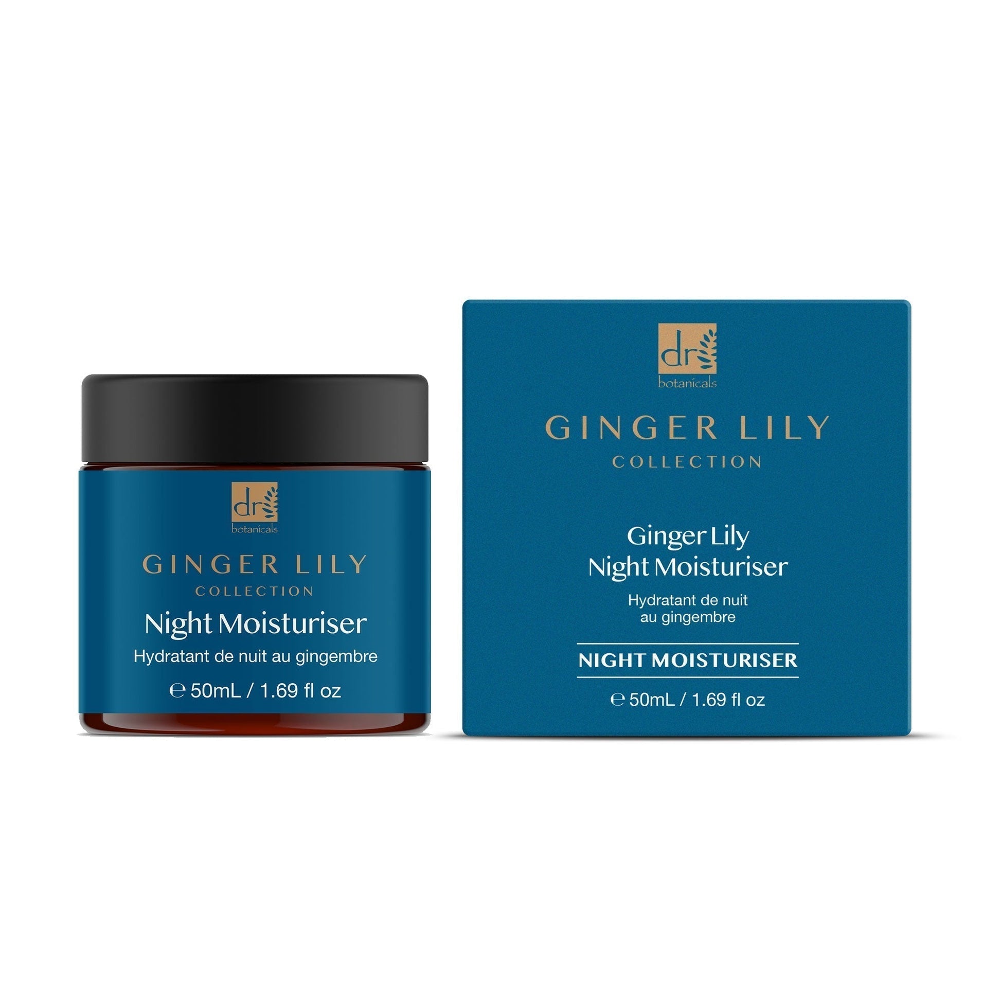 Dr Botanicals Gingerlily Night Moisturiser 50ml Twin Value Savings Pack - Popular trends empire