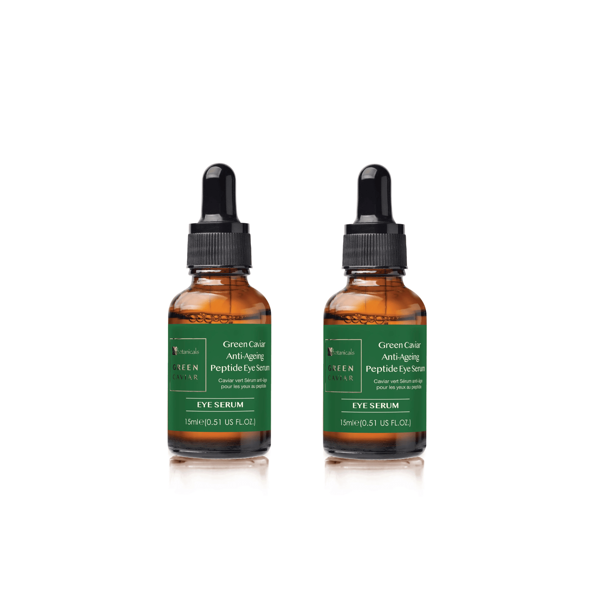 Dr Botanicals Green Caviar Anti - Ageing Peptide Eye Serum 15ml Twin Value Savings Pack - Popular trends empire