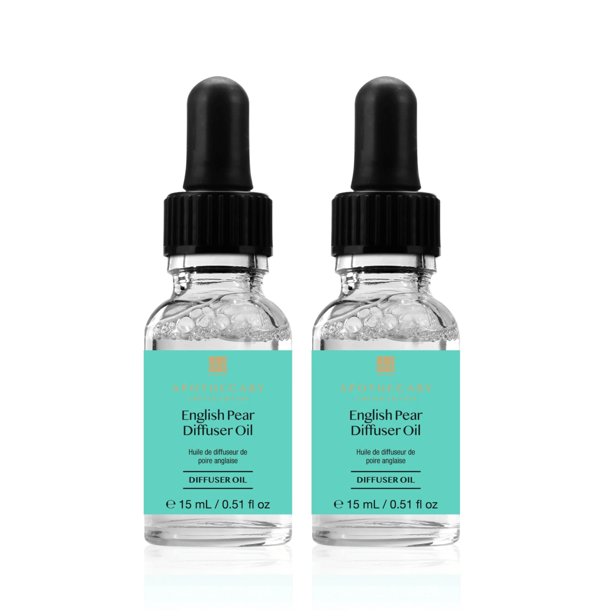 Dr Botanicals Happy & Cheerful English Pear Diffuser Oil 15ml Twin Value Savings Pack - Popular trends empire