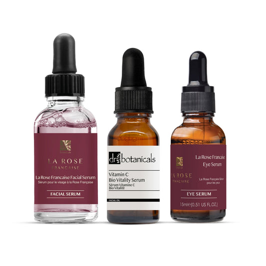 Dr Botanicals La Rose Facial & Eye Care Pack - Popular trends empire