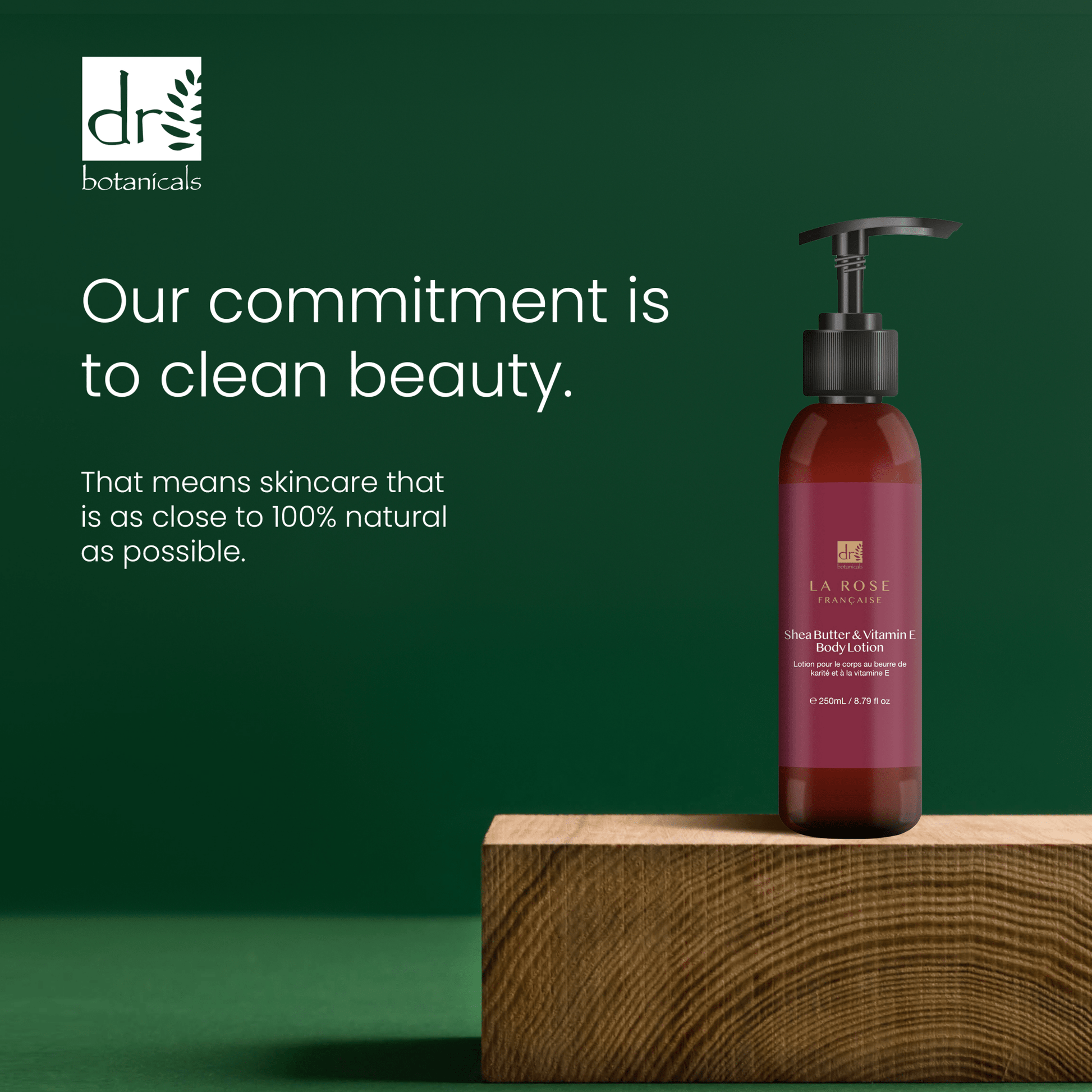 Dr Botanicals La Rose Francaise Body Lotion 250ml Twin Value Savings Pack - Popular trends empire