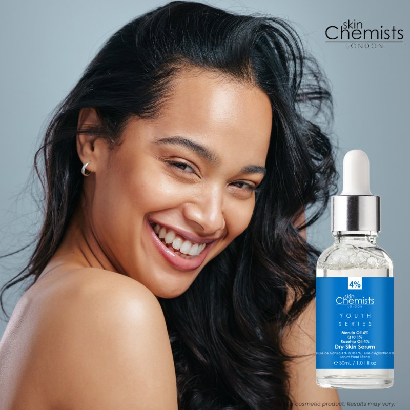 Dry Skin Serum Marulua Oil 4%, Q10 1%, Rosehip Oil 4% 30ml - Popular trends empire